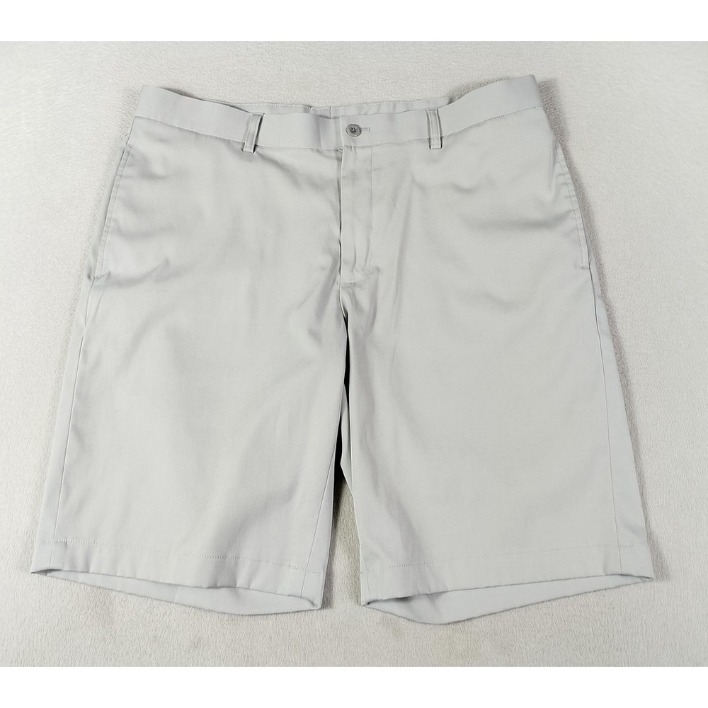 Slazenger Shorts Mens 36 Gray Stretch Athletic Golf Pockets Casual Performance